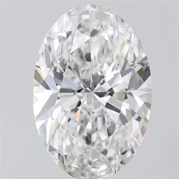 3.03ct Oval Lab Grown Diamond (Colour E, Clarity VVS2, IGI Certified)