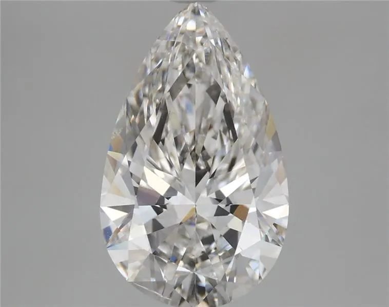 3.03ct Pear Lab Grown Diamond (Colour F, Clarity SI1, IGI Certified)