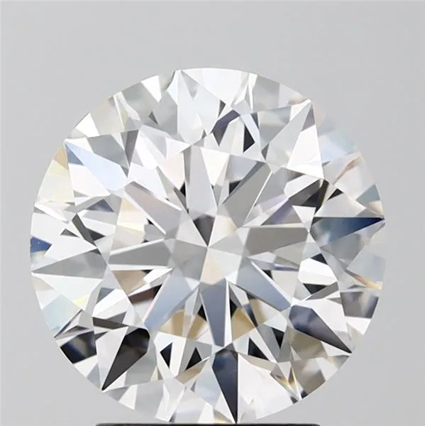 3.03ct Round Lab Grown Diamond (Colour E, Clarity VVS2, Cut ID, IGI Certified)