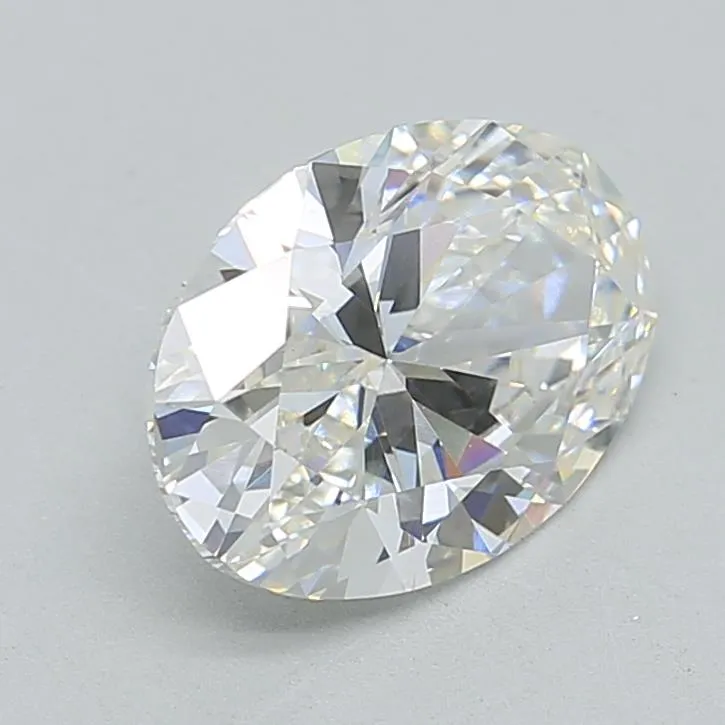 3.04ct Oval Lab Grown Diamond (Colour G, Clarity VVS2, IGI Certified)