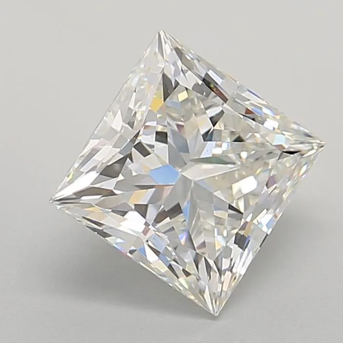 3.04ct Princess Lab Grown Diamond (Colour G, Clarity VS1, IGI Certified)