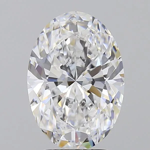 3.05ct Oval Lab Grown Diamond (Colour D, Clarity VVS1, IGI Certified)