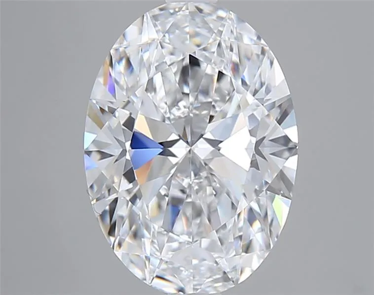 3.05ct Oval Lab Grown Diamond (Colour D, Clarity VVS1, IGI Certified)