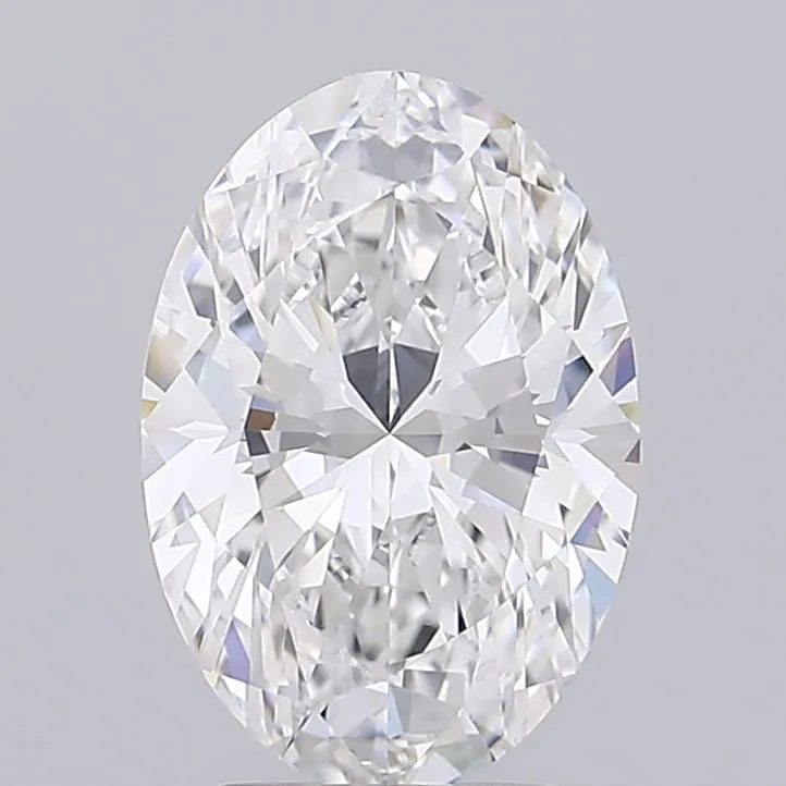 3.05ct Oval Lab Grown Diamond (Colour G, Clarity VVS2, IGI Certified)