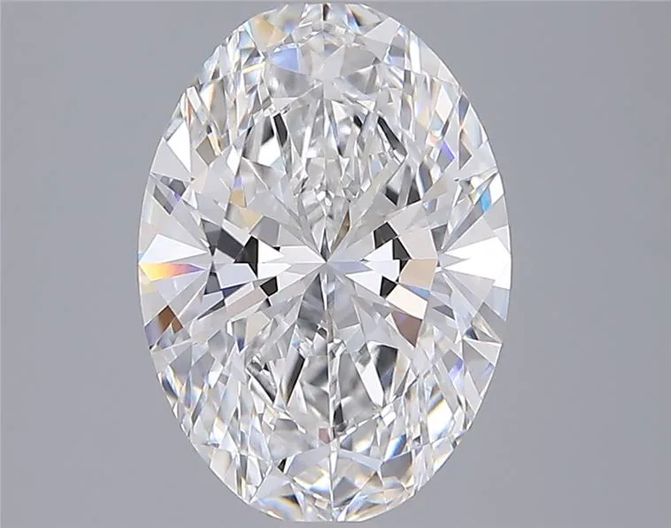 3.06ct Oval Lab Grown Diamond (Colour D, Clarity VVS1, IGI Certified)