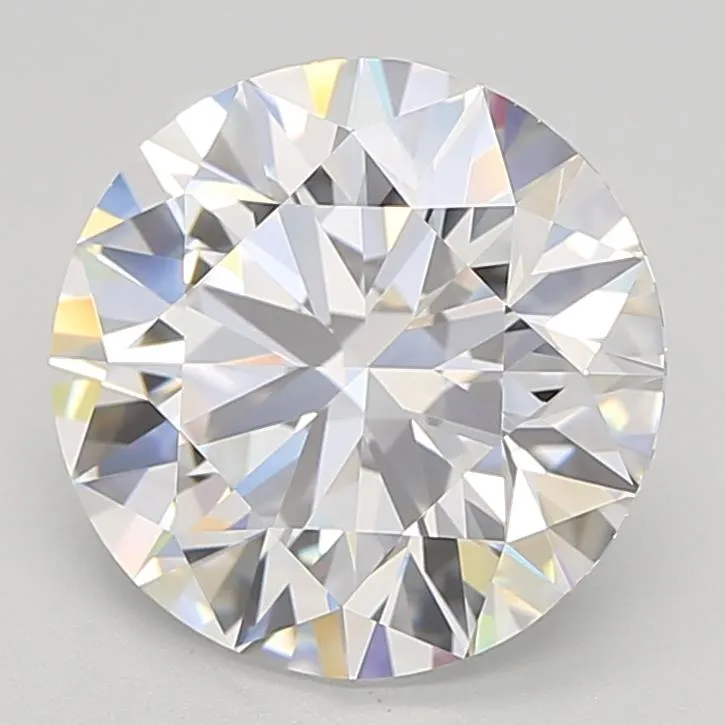 3.07ct Round Lab Grown Diamond (Colour E, Clarity IF, Cut ID, IGI Certified)