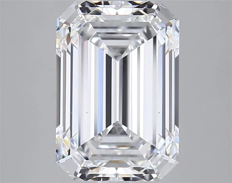 3.08ct Emerald Lab Grown Diamond (Colour D, Clarity VVS1, IGI Certified)