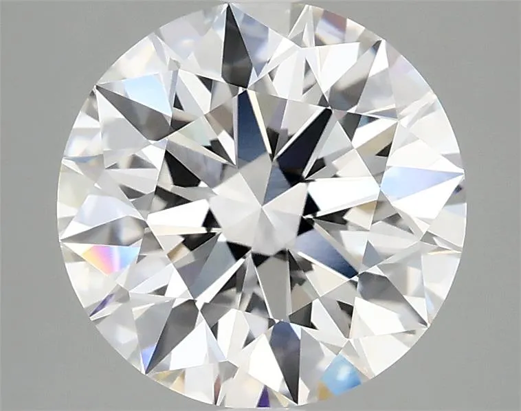 3.08ct Round Lab Grown Diamond (Colour E, Clarity VVS1, Cut ID, IGI Certified)