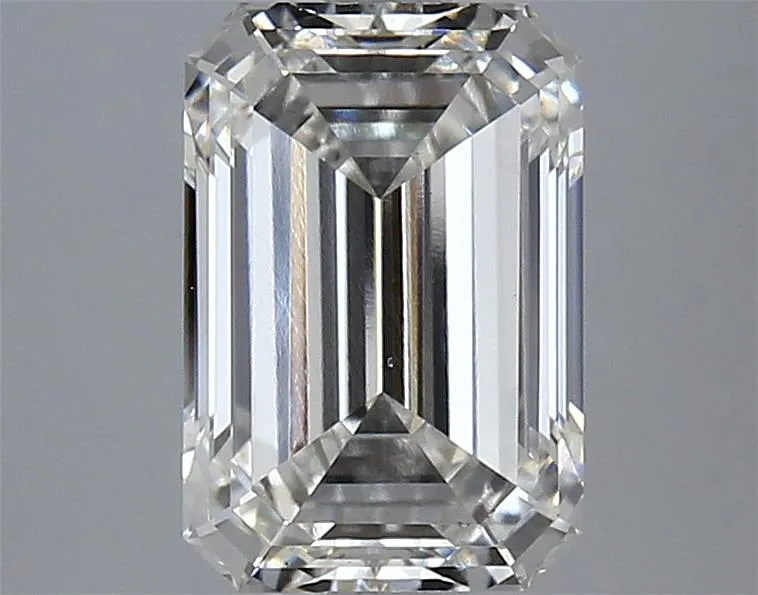 3.09ct Emerald Lab Grown Diamond (Colour H, Clarity VS2, IGI Certified)
