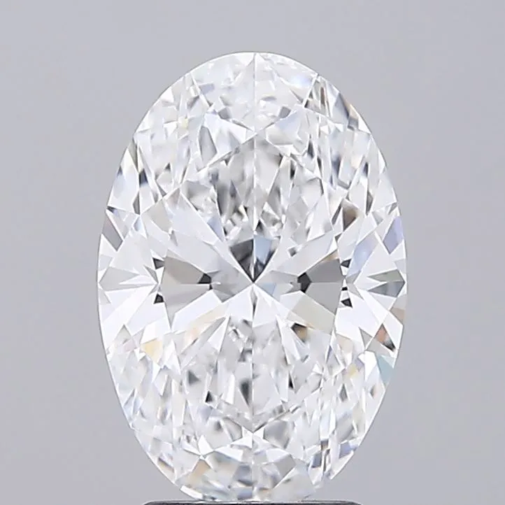 3.09ct Oval Lab Grown Diamond (Colour D, Clarity VVS1, IGI Certified)