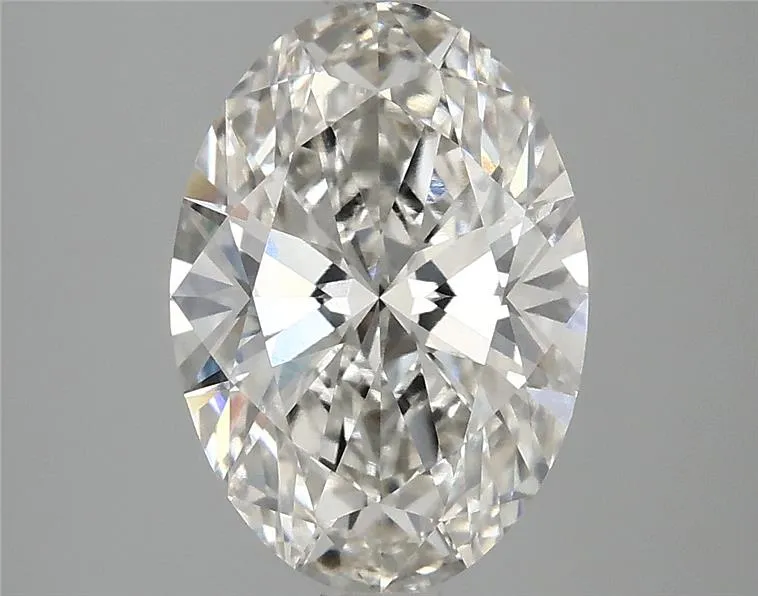 3.09ct Oval Lab Grown Diamond (Colour G, Clarity VVS2, IGI Certified)