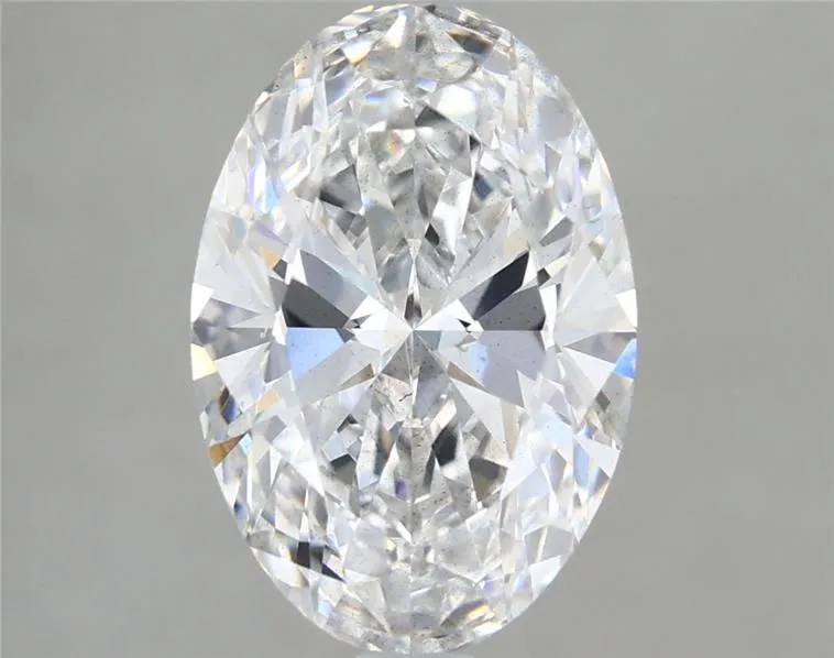 3.10ct Oval Lab Grown Diamond (Colour F, Clarity SI1, IGI Certified)