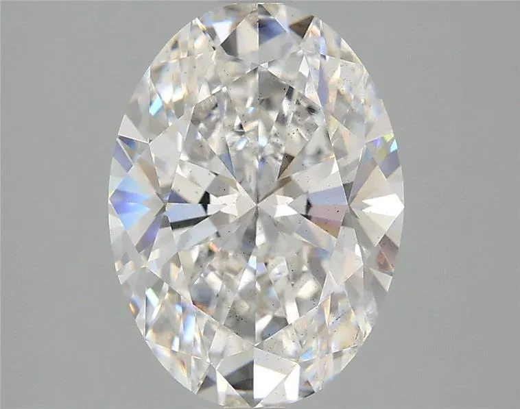 3.10ct Oval Lab Grown Diamond (Colour F, Clarity SI1, IGI Certified)
