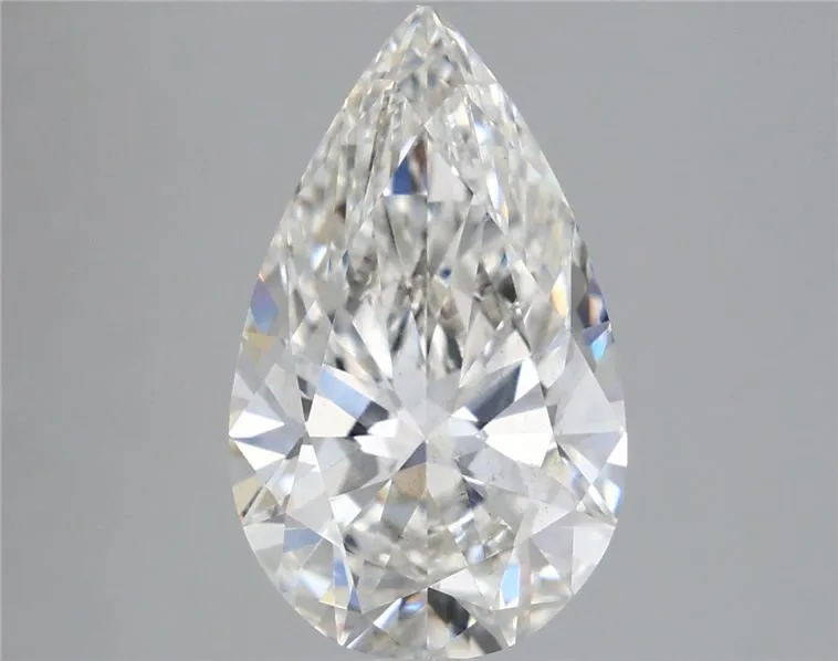 3.10ct Pear Lab Grown Diamond (Colour G, Clarity VS2, IGI Certified)