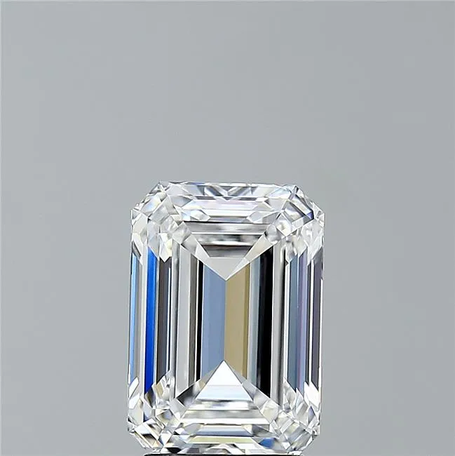 3.11ct Emerald Lab Grown Diamond (Colour D, Clarity IF, IGI Certified)