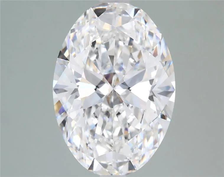 3.20ct Oval Lab Grown Diamond (Colour F, Clarity VVS2, IGI Certified)