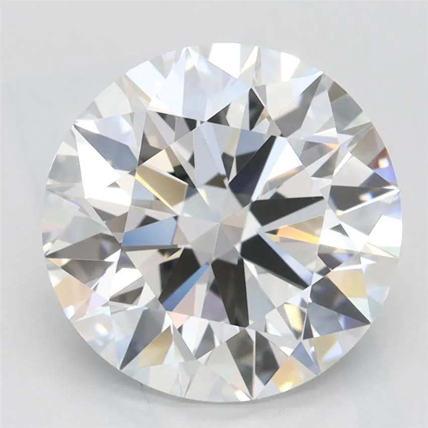 3.22ct Round Lab Grown Diamond (Colour D, Clarity FL, Cut ID, GCAL Certified)