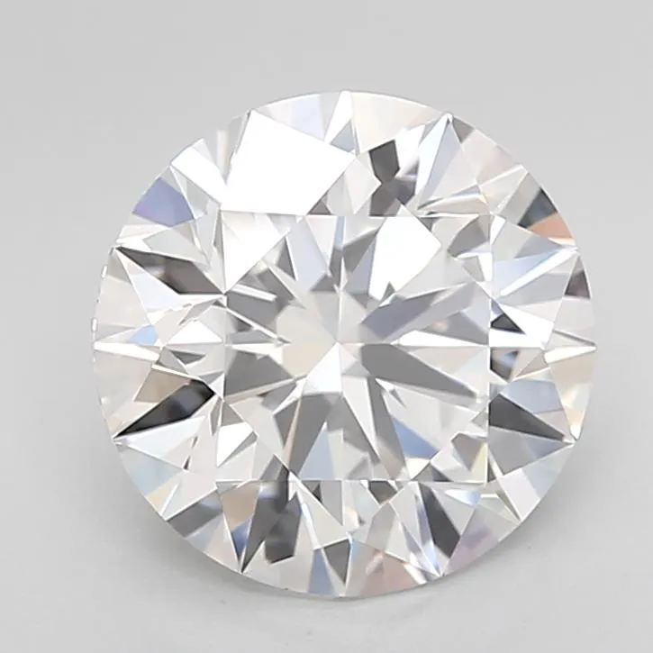 3.24ct Round Lab Grown Diamond (Colour D, Clarity IF, Cut ID, IGI Certified)