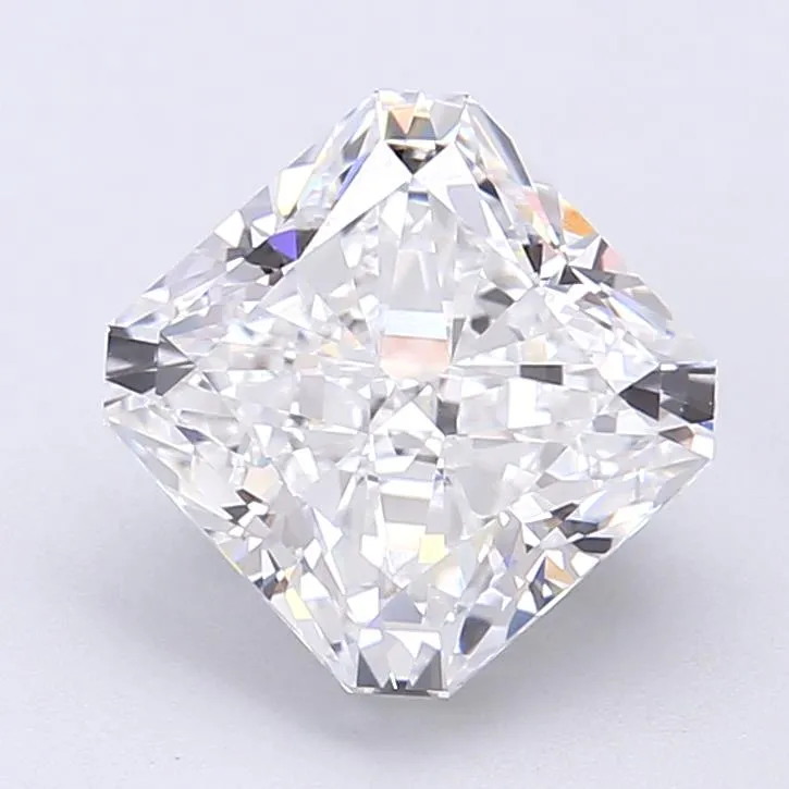 3.24ct Square radiant Lab Grown Diamond (Colour D, Clarity VVS1, IGI Certified)