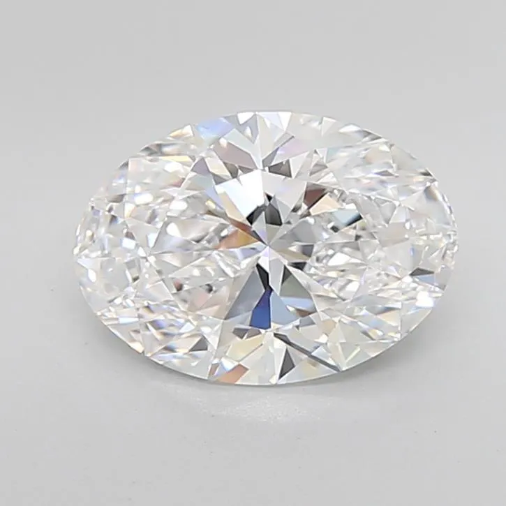 3.25ct Oval Lab Grown Diamond (Colour D, Clarity VVS1, Cut EX, IGI Certified)