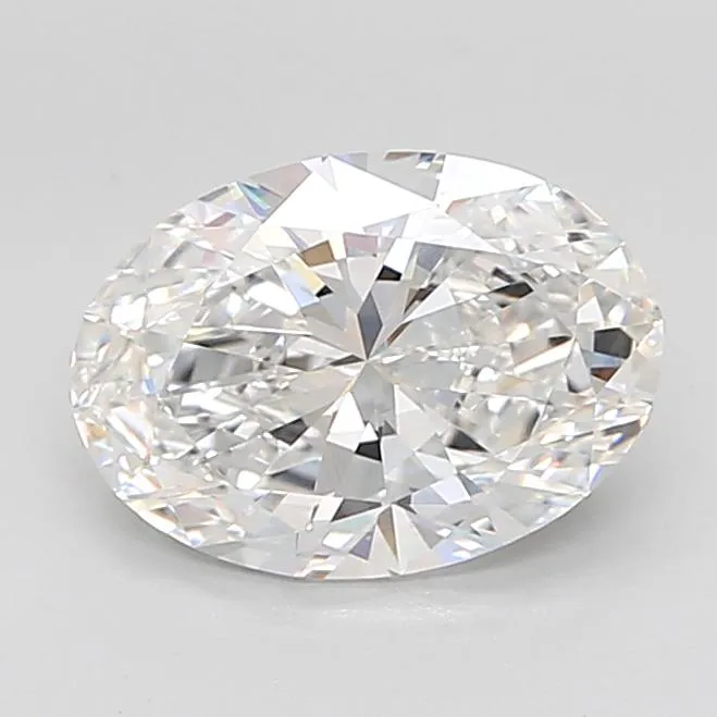 3.25ct Oval Lab Grown Diamond (Colour E, Clarity VVS2, IGI Certified)