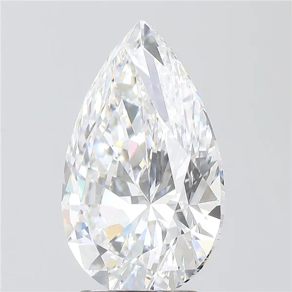 3.28ct Pear Lab Grown Diamond (Colour D, Clarity VVS2, IGI Certified)