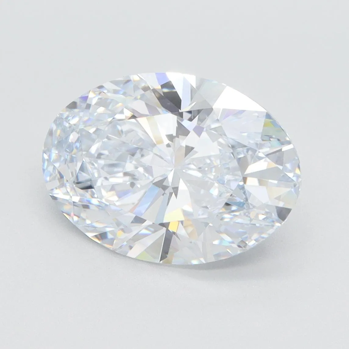 3.36ct Oval Lab Grown Diamond (Colour H, Clarity VVS1, IGI Certified)
