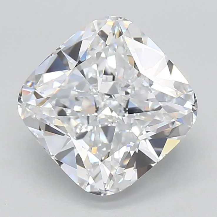 3.38ct Cushion modified Lab Grown Diamond (Colour D, Clarity VVS1, IGI Certified)