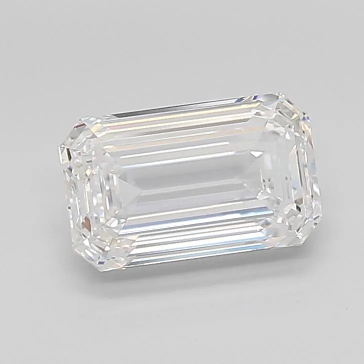 3.42ct Emerald Lab Grown Diamond (Colour D, Clarity VVS1, IGI Certified)