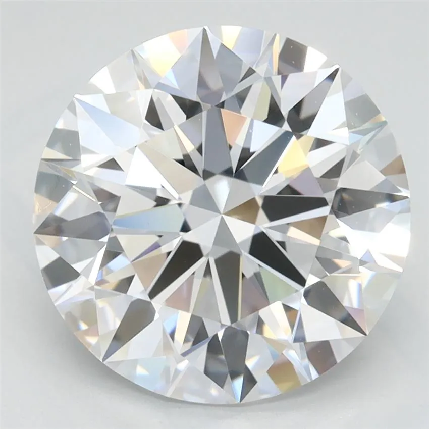3.46ct Round Lab Grown Diamond (Colour D, Clarity IF, Cut ID, IGI Certified)