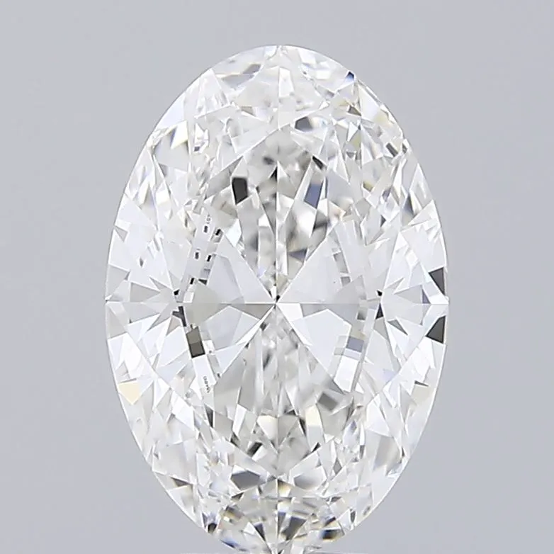 3.49ct Oval Lab Grown Diamond (Colour F, Clarity VVS2, IGI Certified)