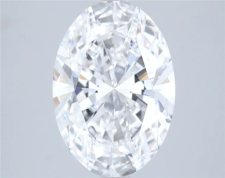 3.50ct Oval Lab Grown Diamond (Colour D, Clarity VVS2, IGI Certified)