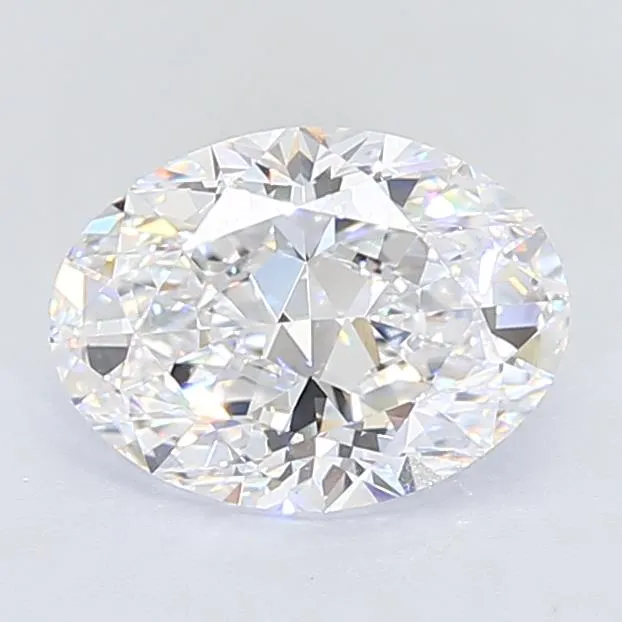 3.50ct Oval Lab Grown Diamond (Colour D, Clarity VVS2, IGI Certified)