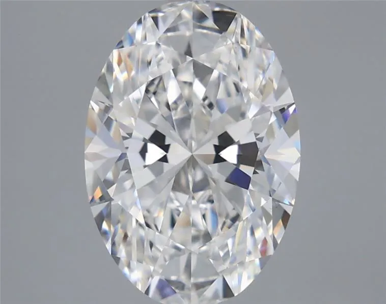 3.50ct Oval Lab Grown Diamond (Colour E, Clarity VVS2, IGI Certified)
