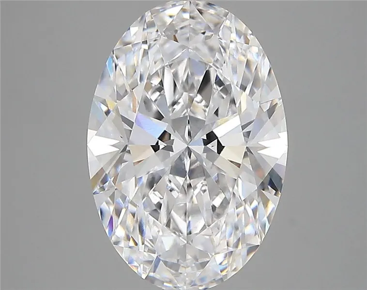 3.51ct Oval Lab Grown Diamond (Colour D, Clarity VVS2, Cut EX, GIA Certified)