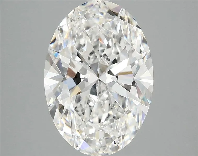 3.51ct Oval Lab Grown Diamond (Colour F, Clarity VVS2, IGI Certified)