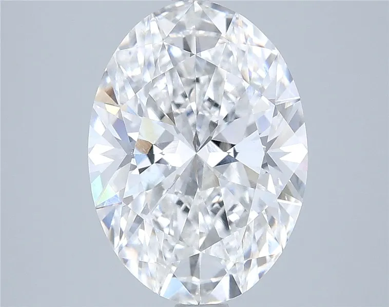 3.52ct Oval Lab Grown Diamond (Colour D, Clarity VVS2, IGI Certified)