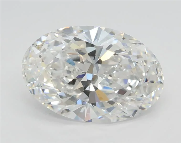 3.53ct Oval Lab Grown Diamond (Colour E, Clarity VVS2, GIA Certified)