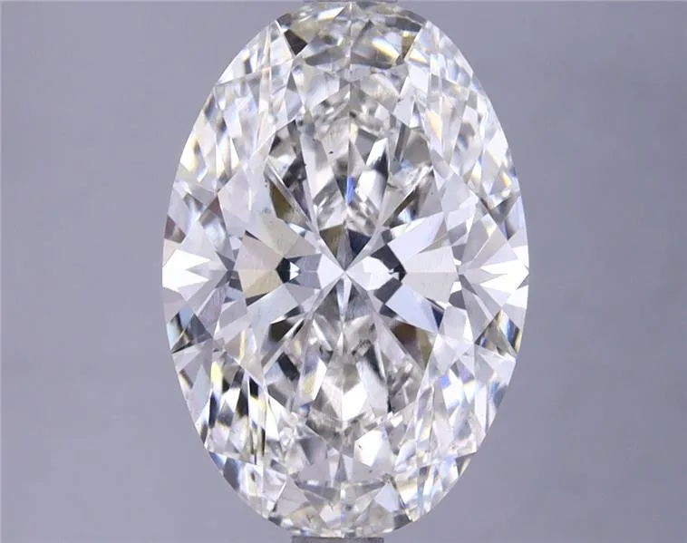 3.53ct Oval Lab Grown Diamond (Colour G, Clarity VS2, IGI Certified)