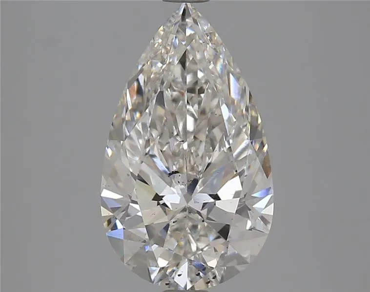 3.53ct Pear Lab Grown Diamond (Colour G, Clarity SI1, IGI Certified)