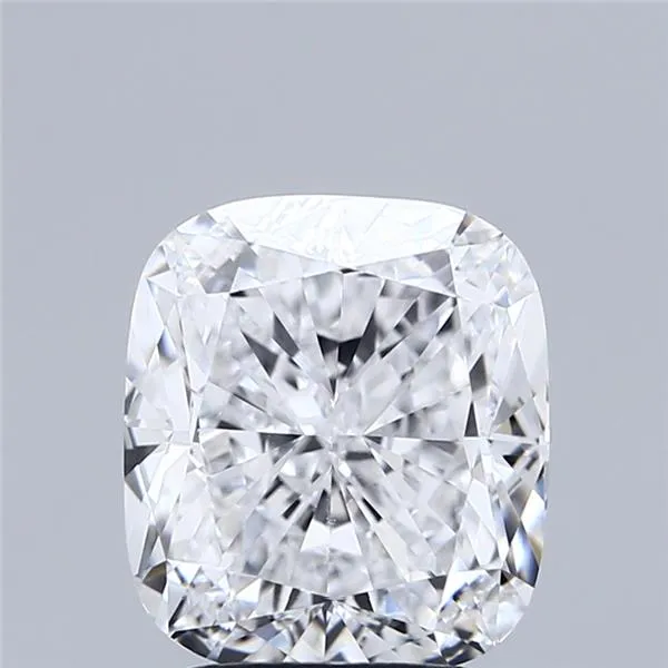 3.55ct Cushion modified Lab Grown Diamond (Colour D, Clarity VVS2, IGI Certified)