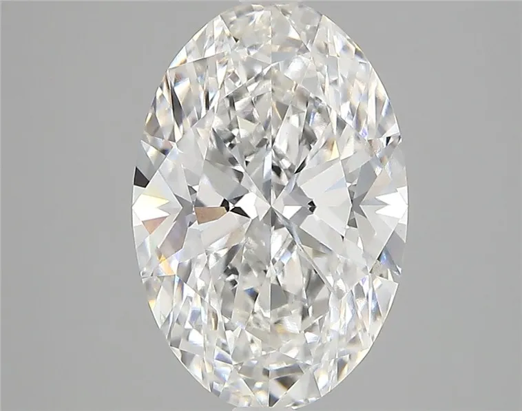 3.55ct Oval Lab Grown Diamond (Colour F, Clarity VVS2, IGI Certified)