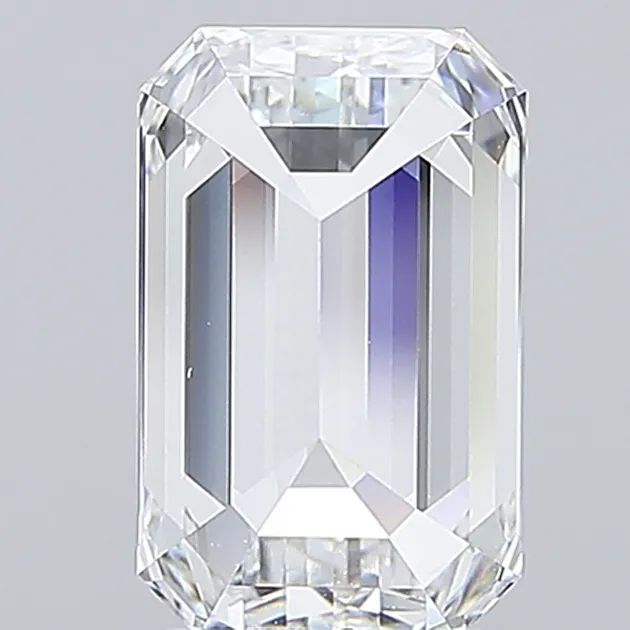 3.56ct Emerald Lab Grown Diamond (Colour D, Clarity VVS1, IGI Certified)