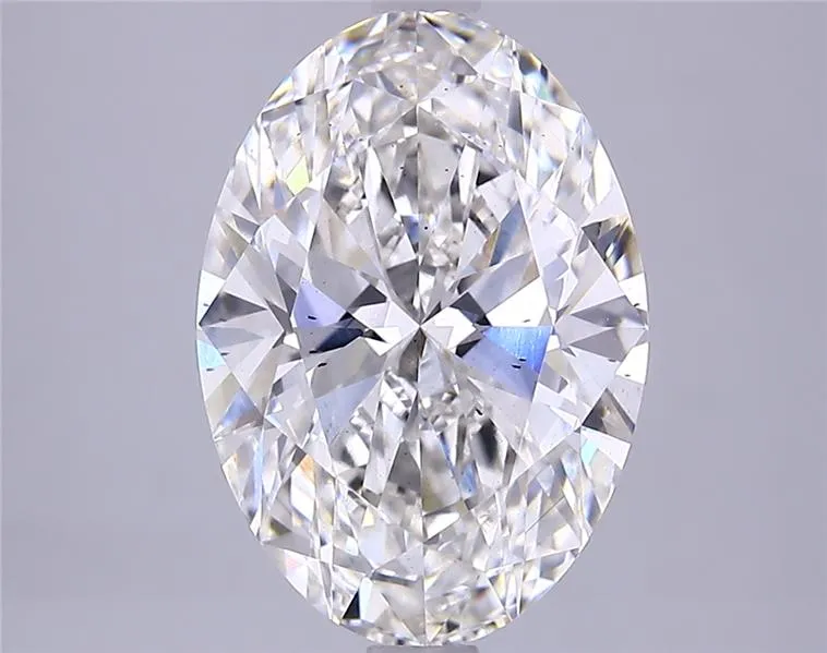 3.56ct Oval Lab Grown Diamond (Colour G, Clarity SI1, IGI Certified)