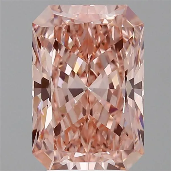 3.56ct Radiant Lab Grown Diamond (Colour Fancy Vivid Pink, Clarity VS1, IGI Certified)