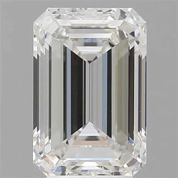 3.58ct Emerald Lab Grown Diamond (Colour F, Clarity VVS2, IGI Certified)
