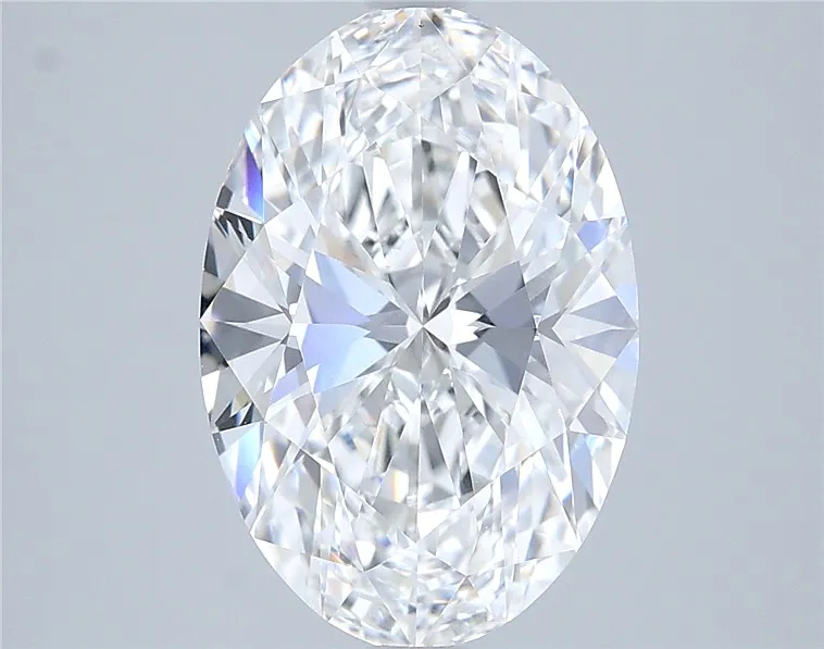 3.58ct Oval Lab Grown Diamond (Colour D, Clarity VVS2, IGI Certified)