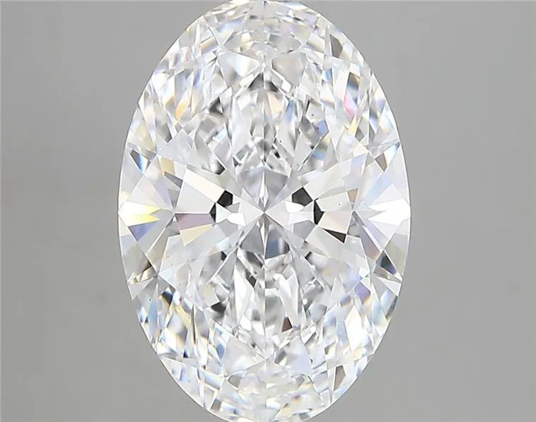 3.70ct Oval Lab Grown Diamond (Colour D, Clarity VS1, IGI Certified)