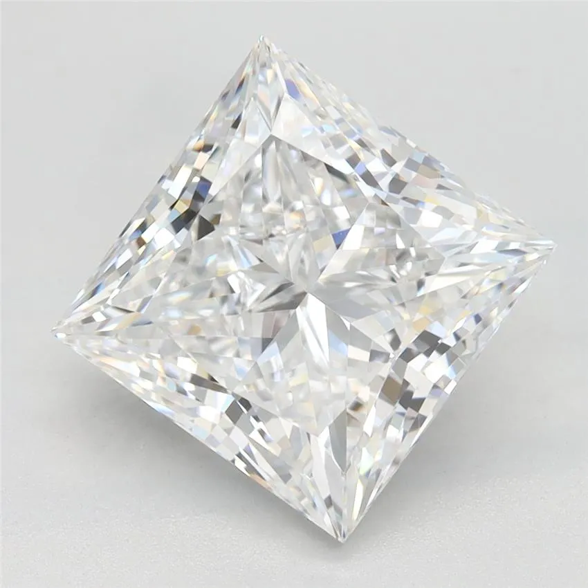 3.71ct Princess Lab Grown Diamond (Colour D, Clarity VVS1, GIA Certified)