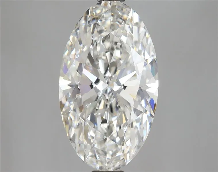 3.73ct Oval Lab Grown Diamond (Colour F, Clarity VVS2, IGI Certified)